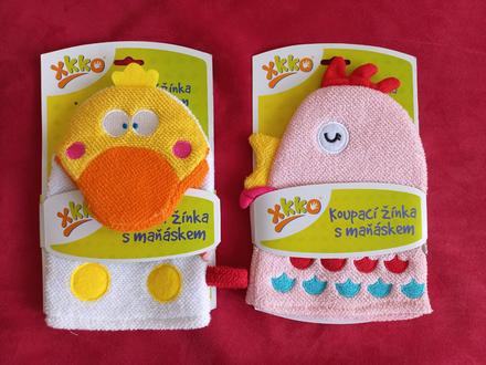 Umývacia žinka pre bábätko, 