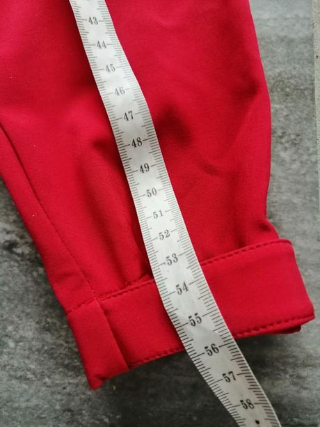 Softshell červená bunda westsidesports v36, 36