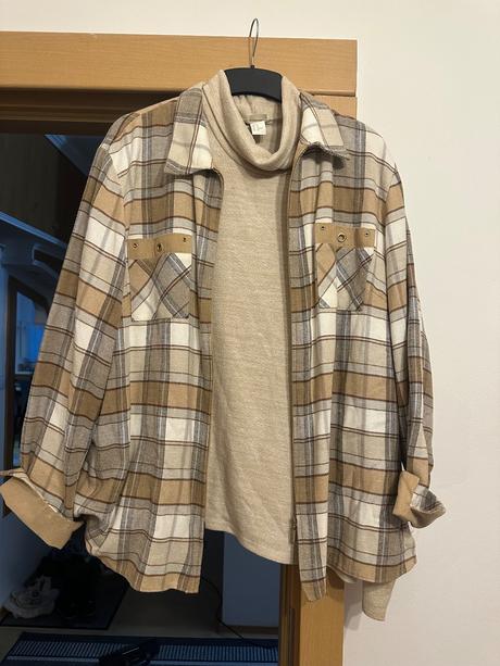 Rolak s košeľou, h&m,l