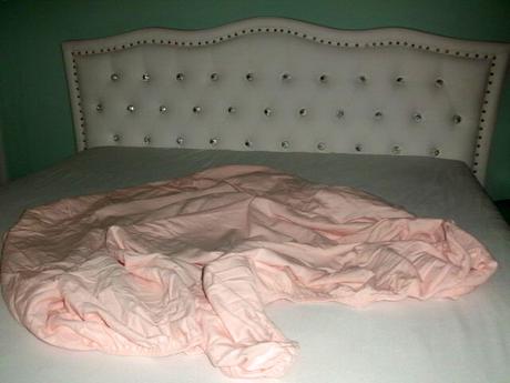 Plachta na jednoposteľ v jemnej marhuľovej farbe,