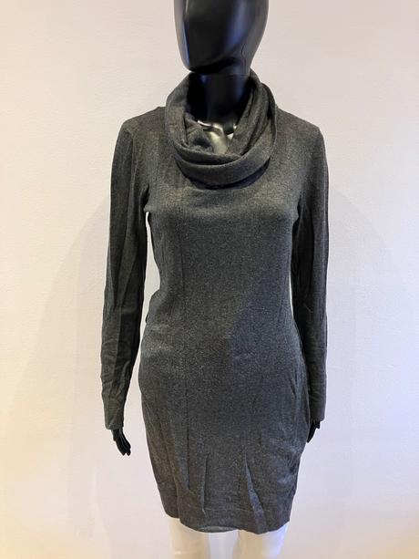 Dámske šaty s rolákom (xl), clockhouse,xl