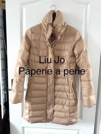 Béžová páperová bunda liu jo, liu jo,s