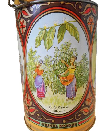 Vintage plechová dóza,