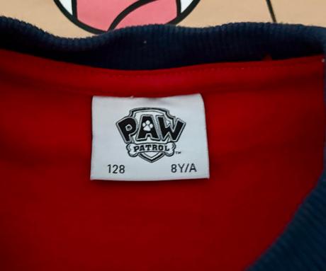 2x paw patrol mikina veľ. 128, c&a,128