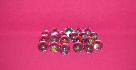 Lidl sklenené guličky fresh heads, 