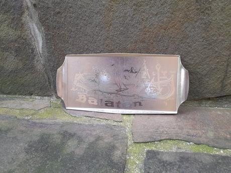 Zberateľské lyžičky, tácka, 