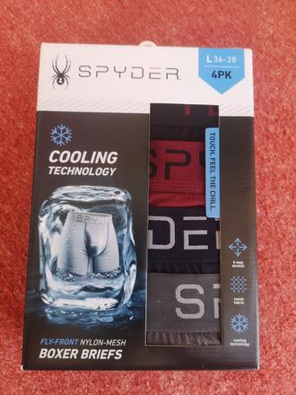Spyder pánske boxerky 4 ks veľkosť l, l