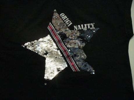 Tričko s meniacimi flitrami 134, 134