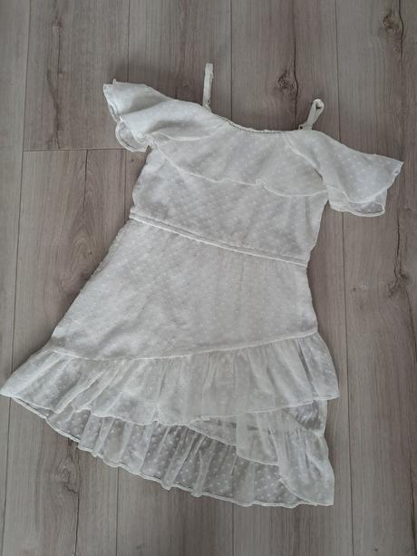 Biele letné šaty, lindex,128