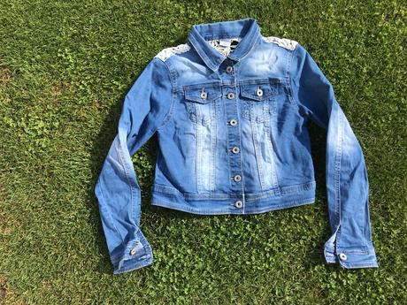 Dámska rifľová bunda veľkosť m, m