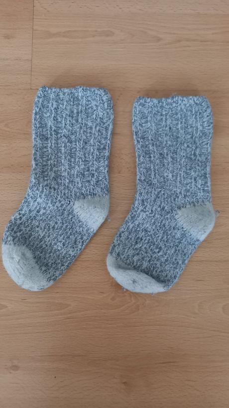 Teplé vlnené ponožky hm 23, h&m,23