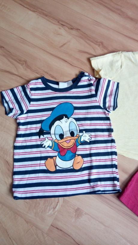 3x tričko na leto - 86, h&m,86