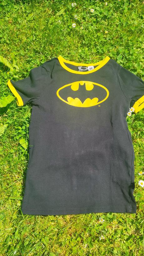 Krátke pyžamko batman 134/140, h&m,134