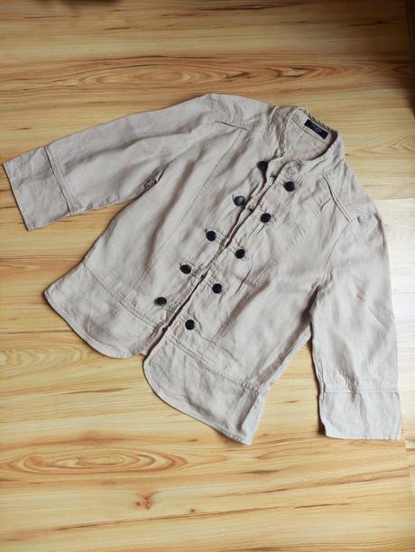 Ľanové sako zn. george, george,l