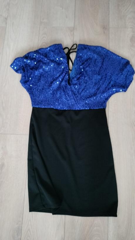 Lesklé mini šaty, xs