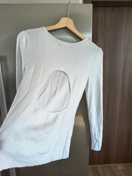 Calvin klein nový top s odhaleným chrbtom m-l, calvin klein,l / m