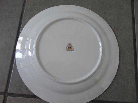Čínsky porcelánový tanier - veľký,