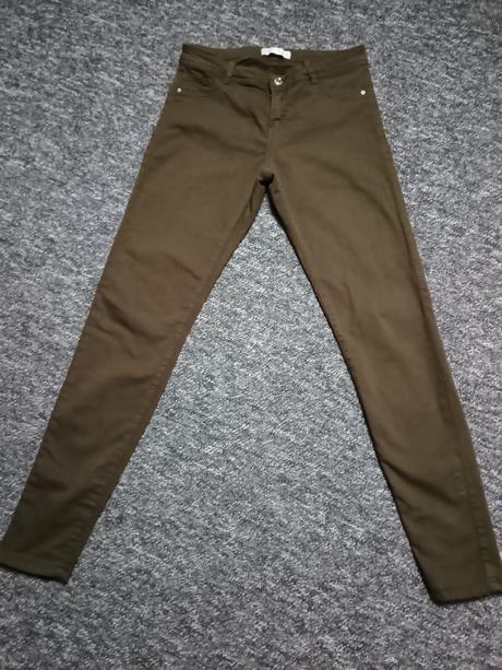 Khaki rifle, bershka,s