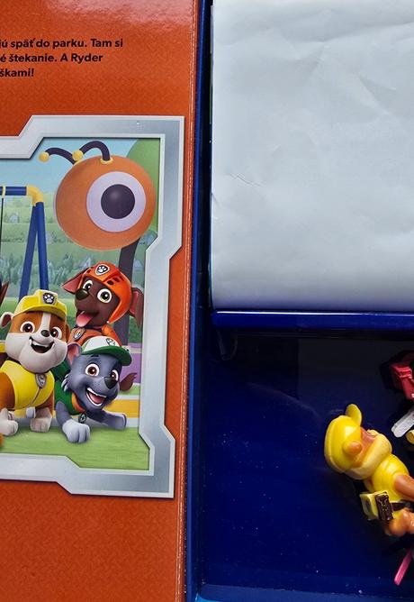 Kniha labková patrola a 10 figurok, 