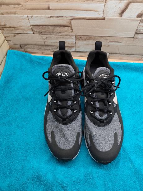 Nike air max 270 react 42 - čierne tenisky, nike,42