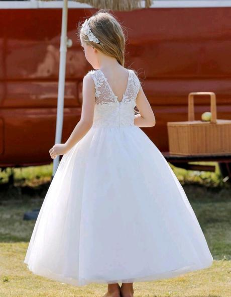 Šaty na prvé sväté prijímanie na 10/11 rokov, happy rabbit,140 / 146