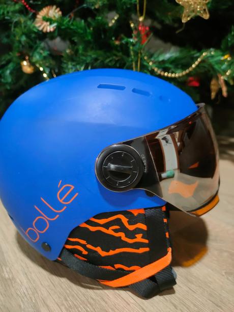 Špičková detská lyžiarska prilba bollé, 49-52 cm, bolle,xs