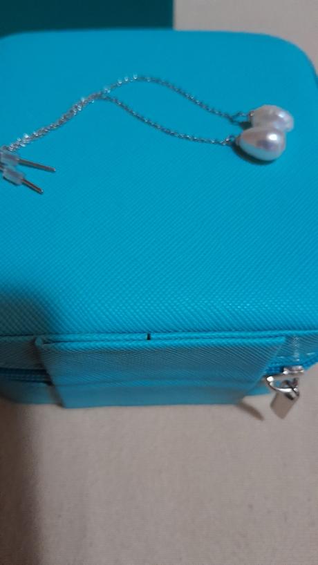 Strieborné náušnice, tchibo