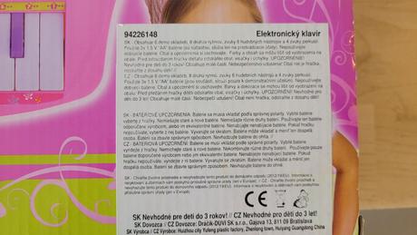 Elektrický klavír - ako nový v originál krabici, 