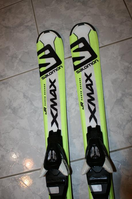 Detské lyže salomon x-max 100 cm, salomon,100-109 cm