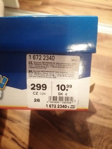 Papučky tlapkova patrola, deichmann,26