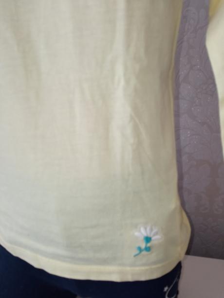 Dievčenské tričko s kvetom (116), cherokee,116