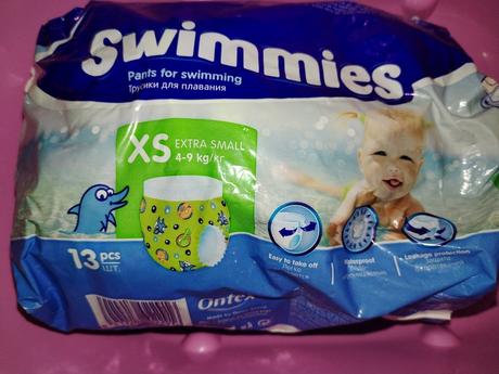 Plienky do vody, swimmies,4 kg - 9 kg