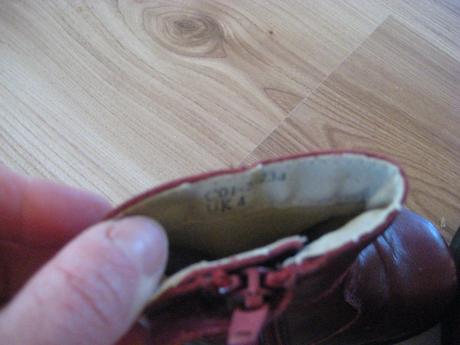 Prechodné čižmičky, vnútorná dĺžka 12,5 cm, uk4, 19