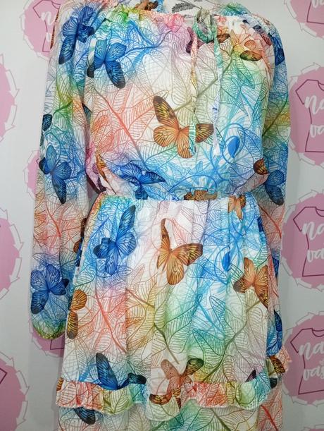 Farebné šaty m/l, m