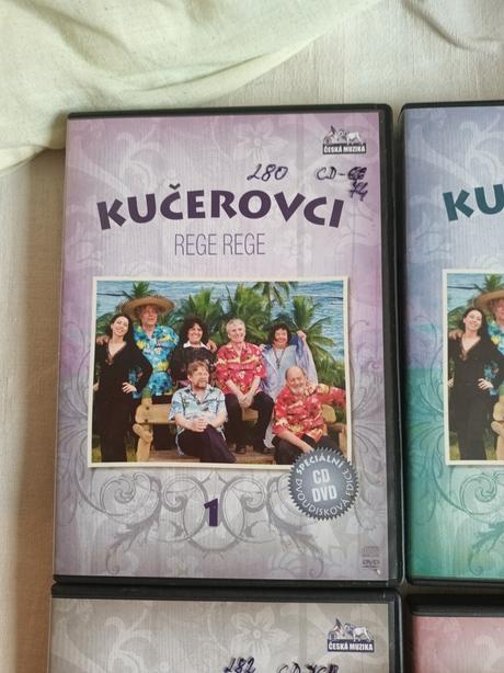 Kučerovci cd a dvd,