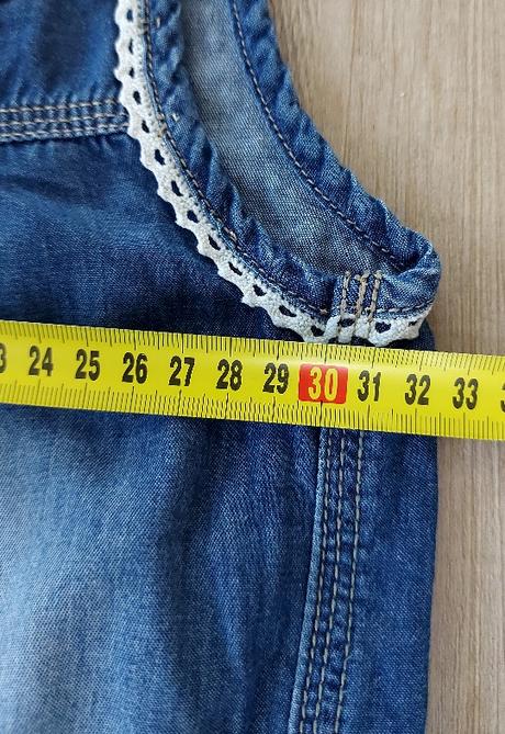 Rifľový overal s motýlikom, 128