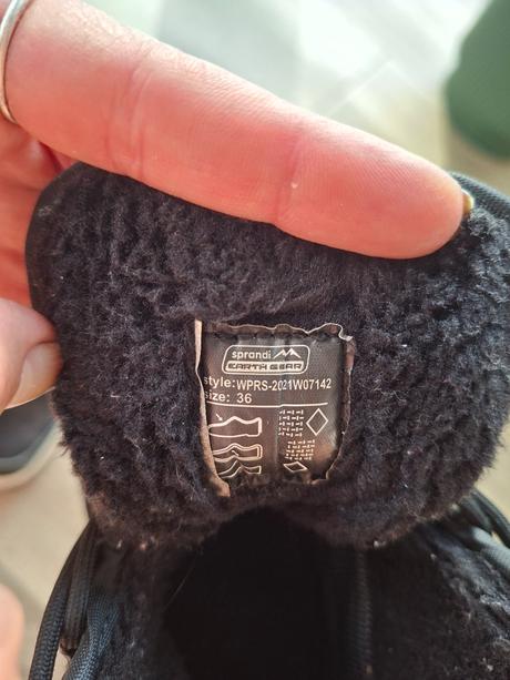 Detske čižmy, sprandi,36