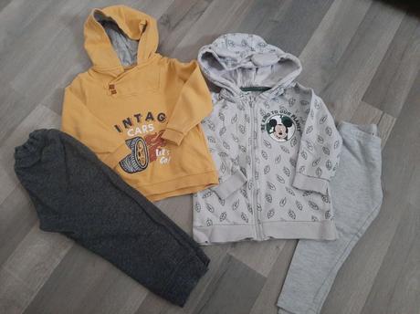 2 suprava teplaky s mikinou v. 98, c&a,98