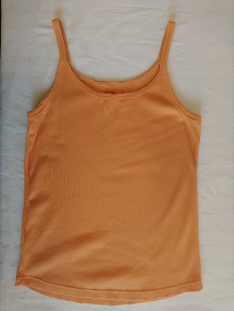 Dámsky marhuľový top na ramienka, papaya, m/l, papaya,l