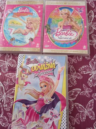 Barbie dvd 6 ks, 