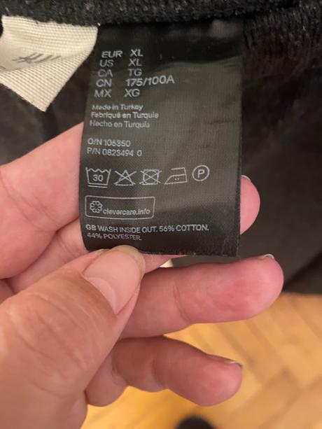 Dámske teple nohavice h&m, h&m,xl