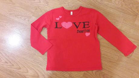 Tričko benetton, benetton,98