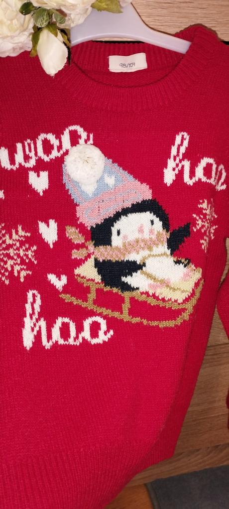 Vianočný sveter 98/104, kuniboo,98