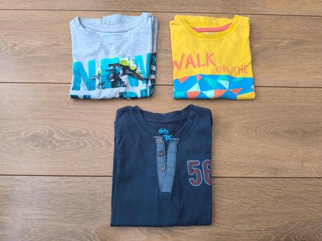 Tricko s dlhym rukavom, 104–116