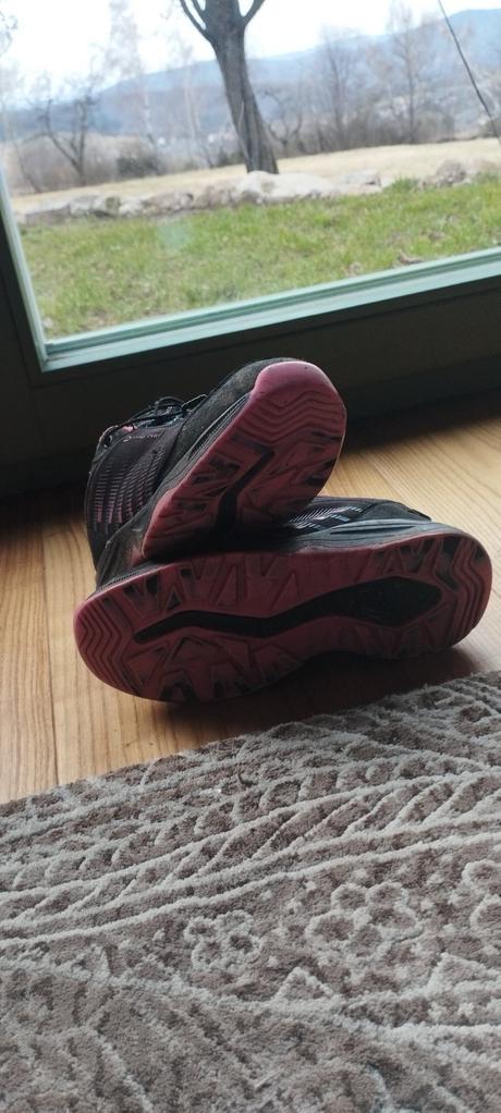 Turistické detské topanky, alpine pro,33