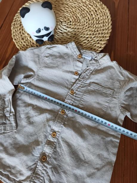 Pásikavá lanová košela name it 110-116, name it,110