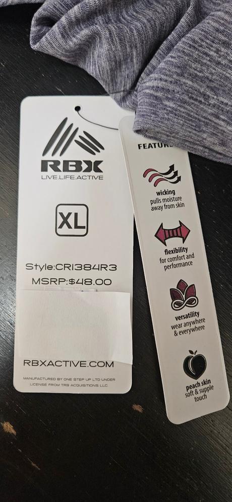 Rbx dámske funkčné tričko veľkosť xl, xl