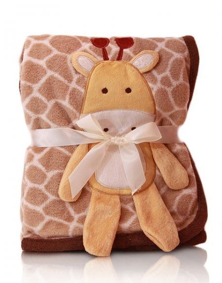 Darčeková deka s aplikáciou 76x102 cm, 