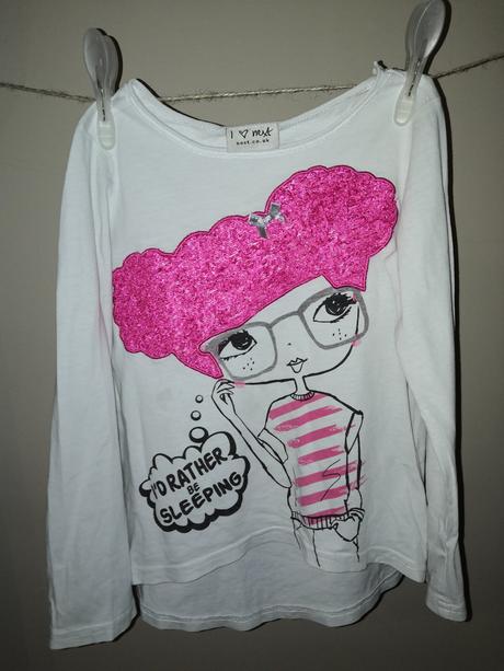 Tričko s dievčatkom, next,116