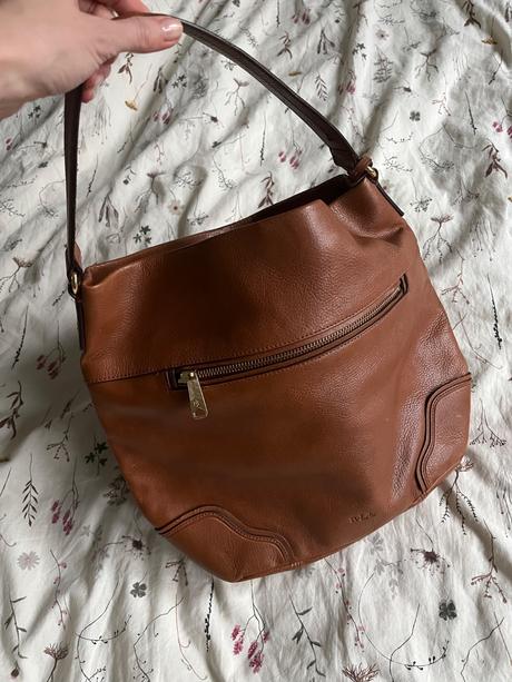 Kabelka ralph lauren kožená, ralph lauren